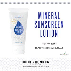 essential oil sunscreen