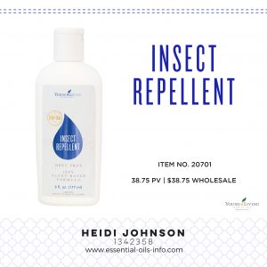 essential oil insect repellent