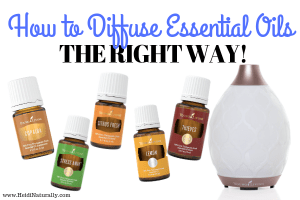 Best way to diffuse essential oils