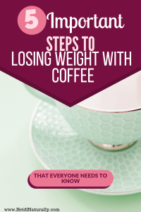 How to lose weight with coffee