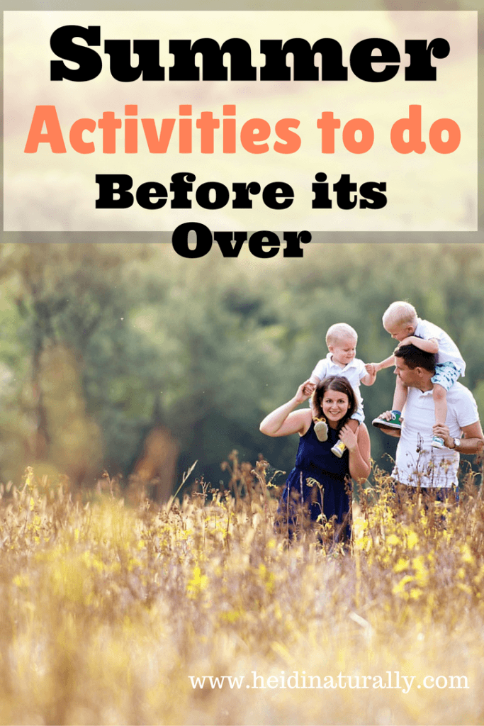 summer activities with children