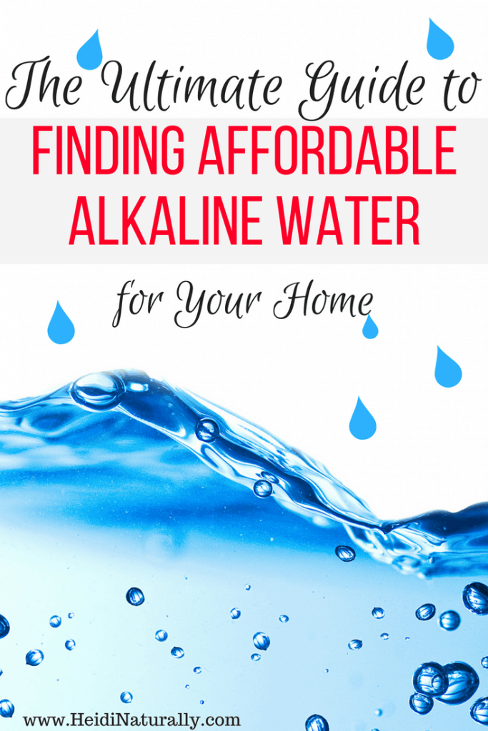 affordable alkaline water