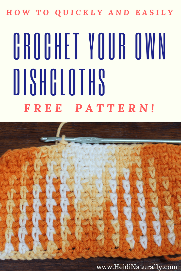 Crochet your own dishcloths