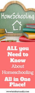 All You Need to Know about Homeschooling All in One Place
