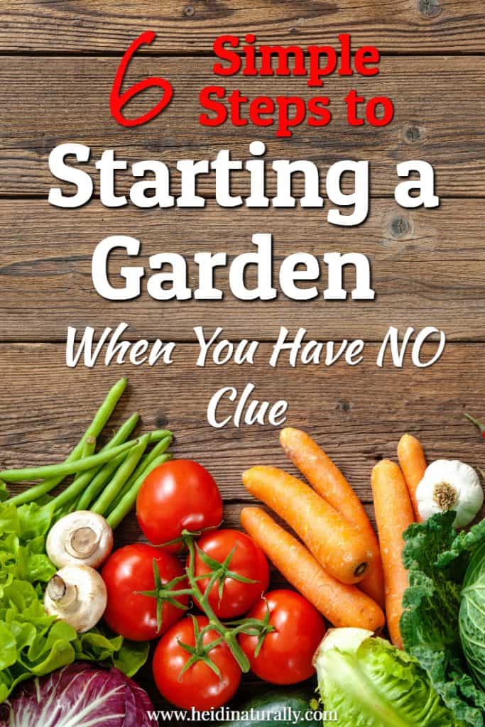 how to start a garden