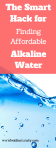 alkaline water