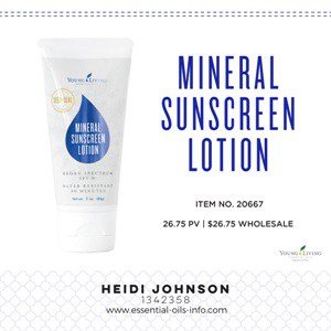 Mineral sunscreen