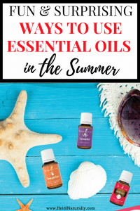use essential oils in summer