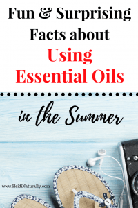 essential oil recipes for summer