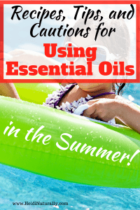 Essential Oils for Summer Wellness – Ideas and Recipes