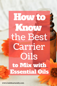 Essential Oil Carrier Oil