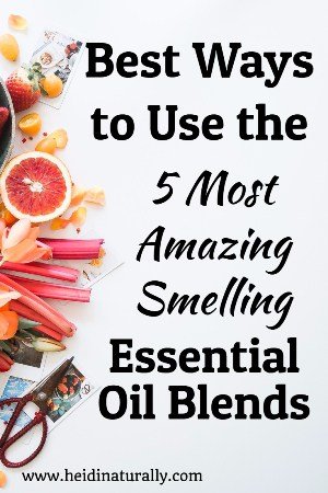 best smelling essential oil blends