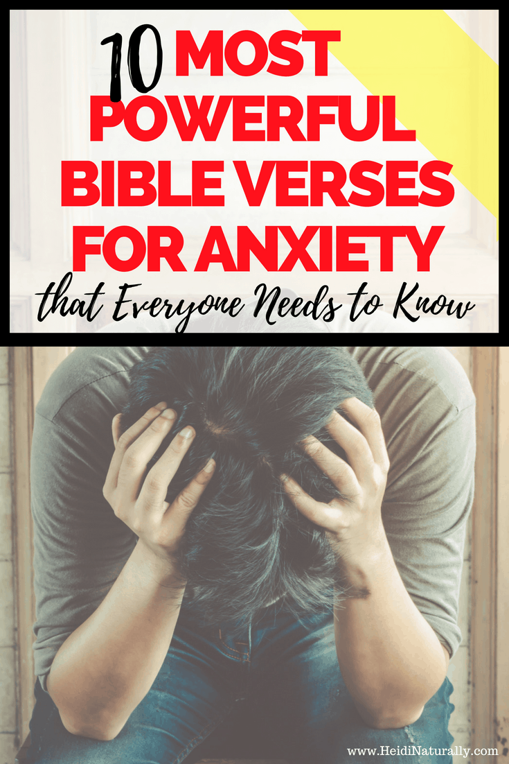 best bible verses for anxiety