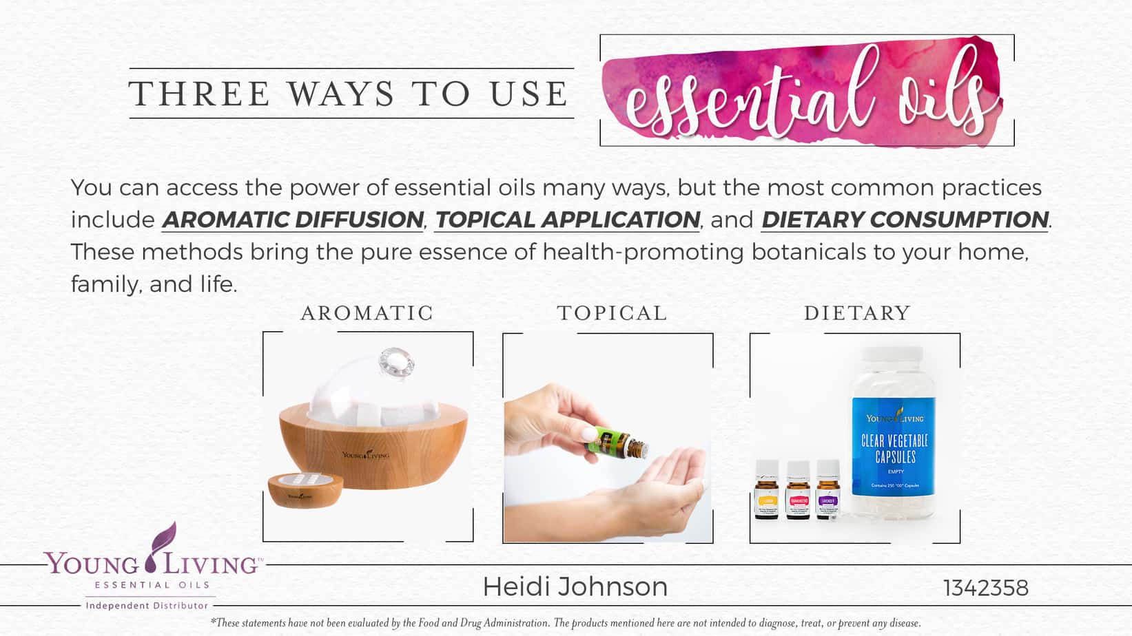 ways to use essential oils