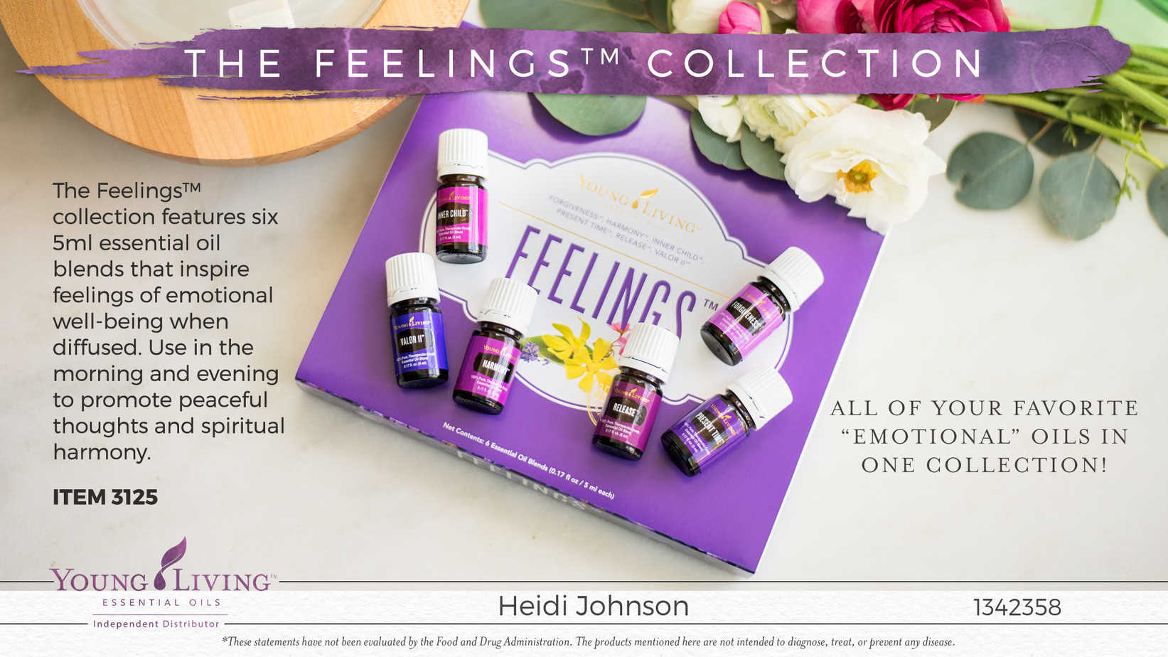 essential oil feelings collection