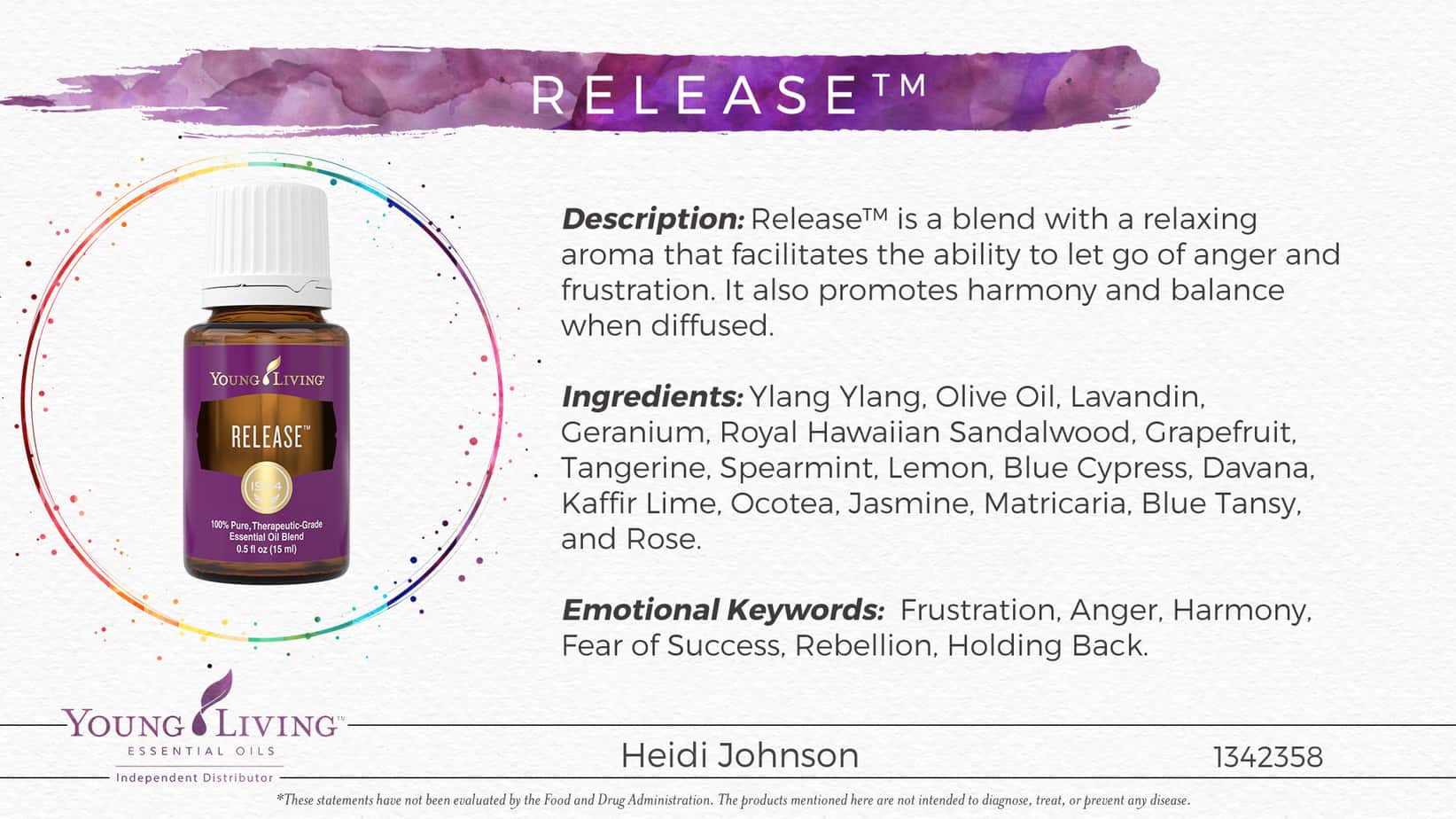 release essential oil