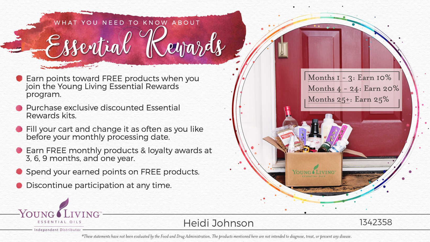 essential oil rewards