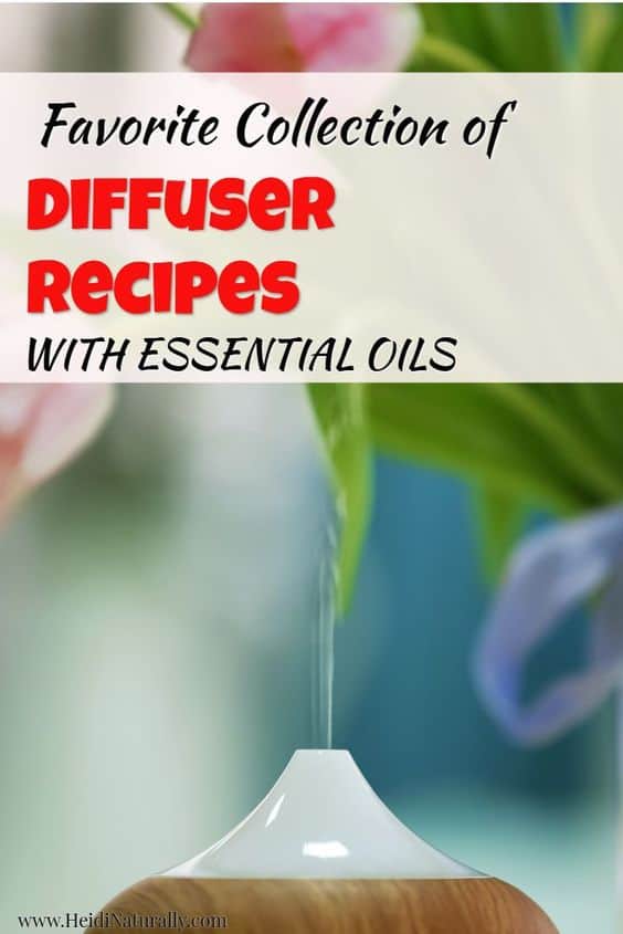 Essential oil diffuser recipes