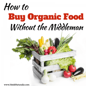 how to buy organic food