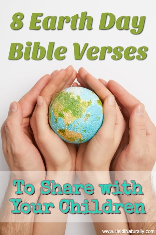 Earth Day Bible verses for children