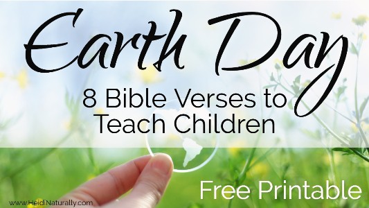 Earth Day Bible Verses