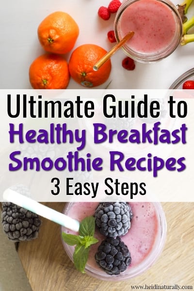 make healthy breakfast smoothie recipes