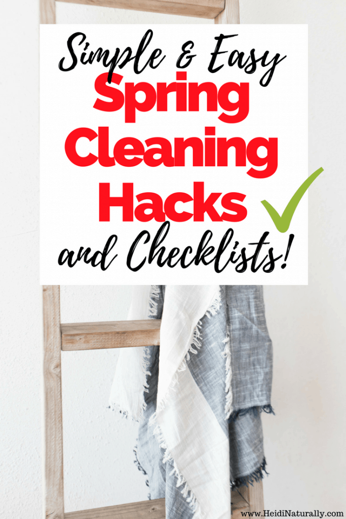 spring cleaning hacks