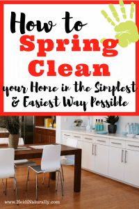 Simple Tips to Spring Cleaning Your House the Easy Way