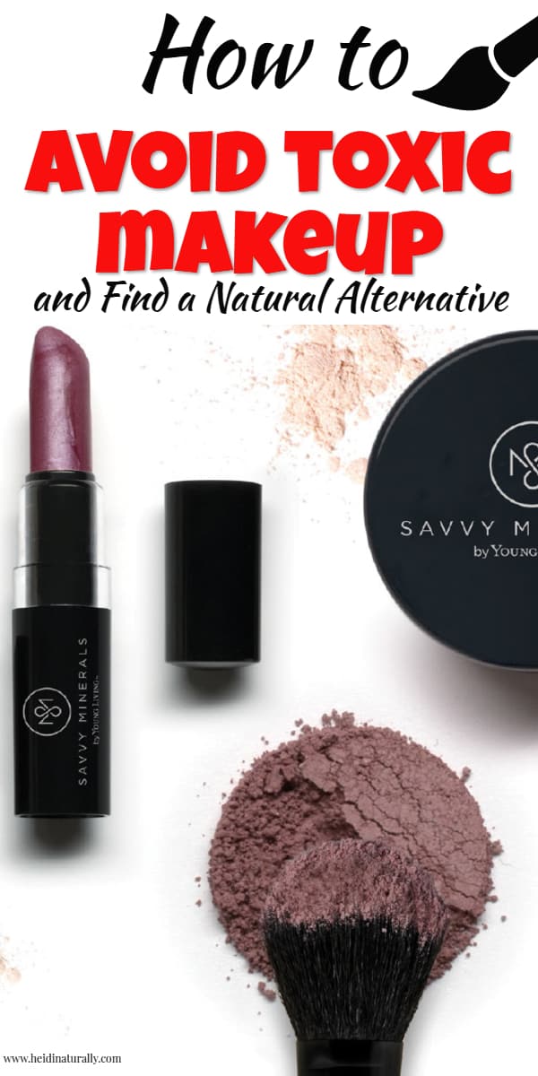 Learn how to find all natural makeup that doesn't contain chemicals or toxins. Find out which chemicals to avoid and the names of the toxic chemicals you want to look for. Get all the latest information about organic and natural makeup and how to get the best products to put on your skin. #allnaturalmakeup #natural #makeup #chemicalfree #nontoxic