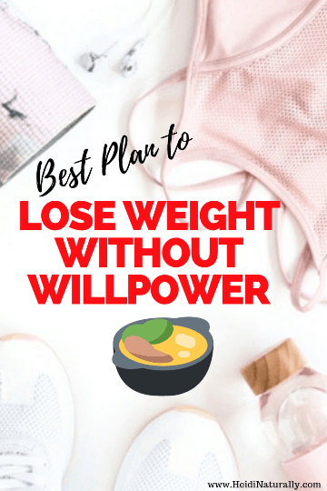 No willpower to lose weight