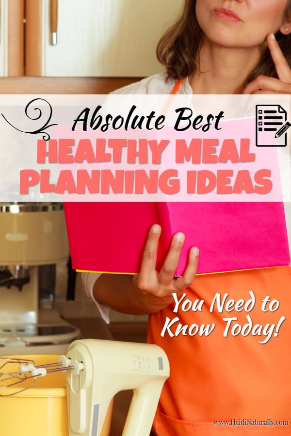 Find out how to plan healthy meals even if you are incredibly busy. Healthy meal planning is simple and easy when you know how to organize your meals. #healthy #mealplanning #dinner #eathealthy #busyfamily