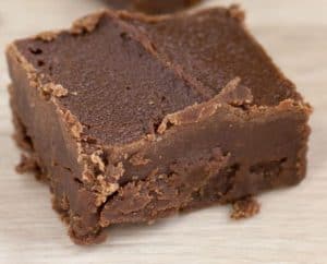 Healthy chocolate fudge