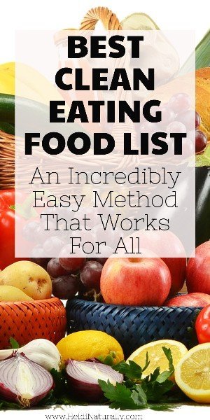 Clean Eating Food List - Your Way to Success and Health